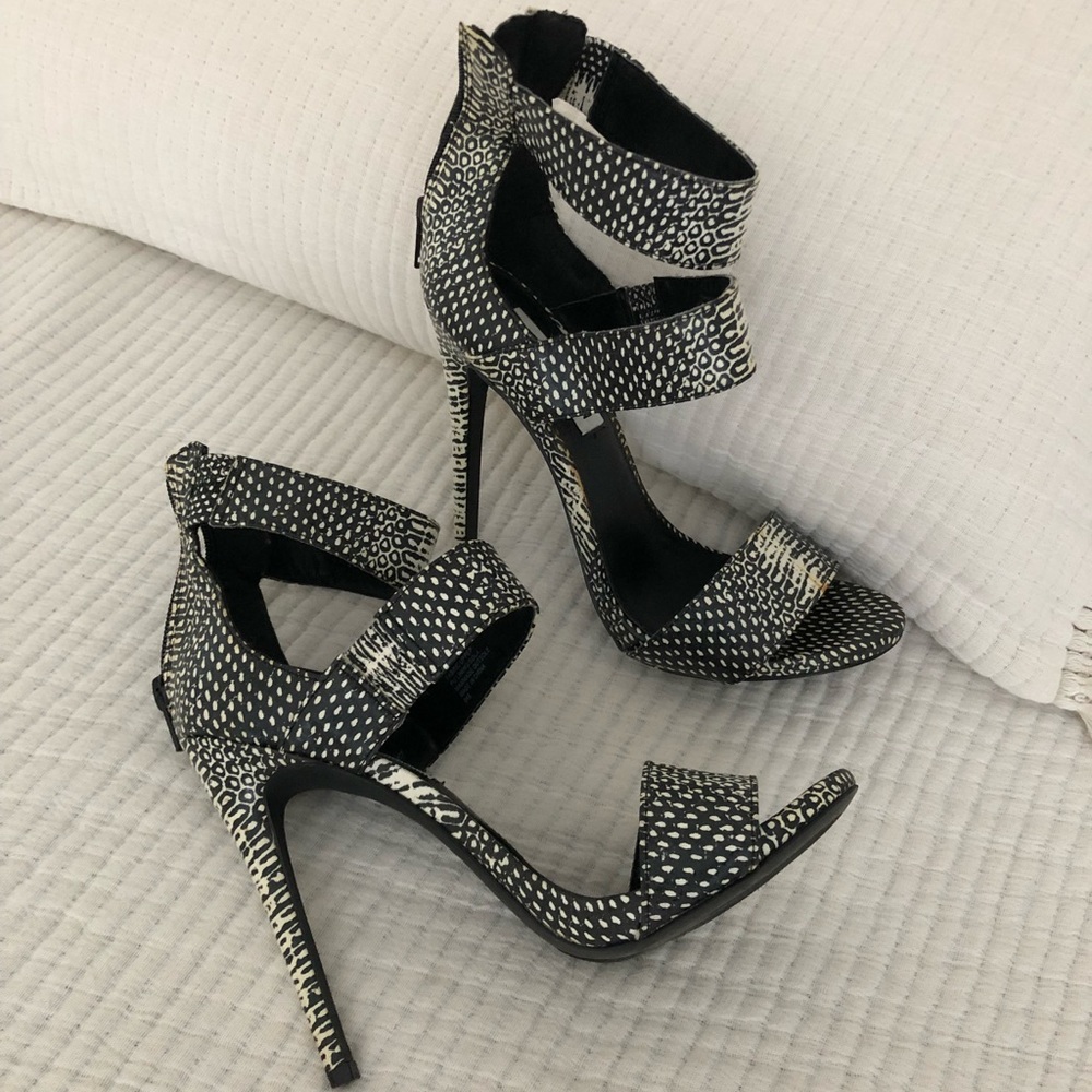 Steve Madden Snake Skin Heels